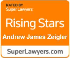 Rated By Super Lawyers | Rising Stars | Andrew James Zeigler | SuperLawyers.com
